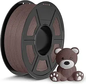 JAYO JAYO PLA 3D Printer Filament Brown, PLA Filament, 1.1KG Spool, Dimensional Accuracy +/-, Fit Most FDM Printer
