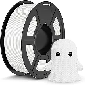 JAYO JAYO PLA 3D Printer Filament White, PLA Filament, 1.1KG Spool, Dimensional Accuracy +/-, Fit Most FDM Printer