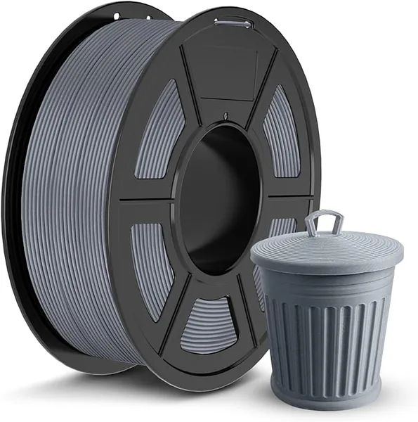 JAYO JAYO PLA 3D Printer Filament Gray, PLA Filament, 1.1KG Spool, Dimensional Accuracy +/-, Fit Most FDM Printer