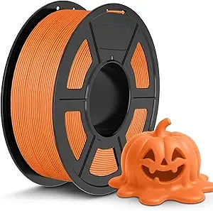 JAYO JAYO Orange PLA 3D Printer Filament, 1.1 KG Reusable Spool