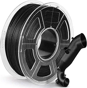 JAYO JAYO PA12-CF Nylon Carbon Fiber Filament, Superior Toughness, Low Moisture Absorption, Heat Resistant to 176°C, Durable & Precise Printing for Aerospace & Industrial Use 1kg Spool