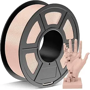 JAYO JAYO PETG Filament Beige 1.1 KG, Strong Toughness PETG 3D Printer Filament Dimensional Accuracy +/-, 2.4lbs Spool Fits for Most FDM 3D Printers