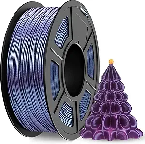 JAYO JAYO Galaxy PLA 3D Printer Filament, Purple 1.1kg Spool
