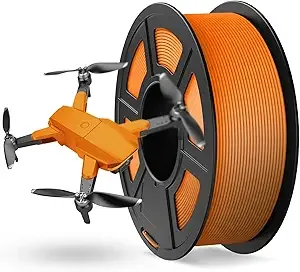 JAYO JAYO Rapid Matte PETG Filament Orange 1.1KG (2.4lbs), High Speed 30-/s 3D Printer Filament, High Toughness & Impact Resistance