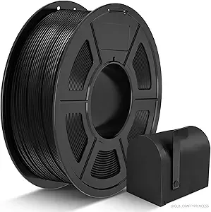 JAYO JAYO ASA Filament Black 1KG, UV & Weather Resistant 3D Printer Filament Perfect for Outdoor Functional Parts, Dimensional Accuracy +/-