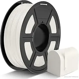 JAYO JAYO ASA Filament White 1KG, UV & Weather Resistant 3D Printer Filament Perfect for Outdoor Functional Parts, Dimensional Accuracy +/-, 1kg Spool (2.2lbs)