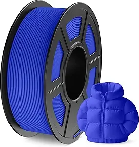 JAYO JAYO Matte PLA 3D Printer Filament Blue, Matte Surface Conceals Layer Lines, 1.1kg (2.42 lbs) Spool, Accuracy +/-, Fit Most FDM Printers