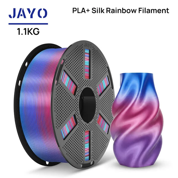 JAYO PLA Silk PLA, Rainbow 02