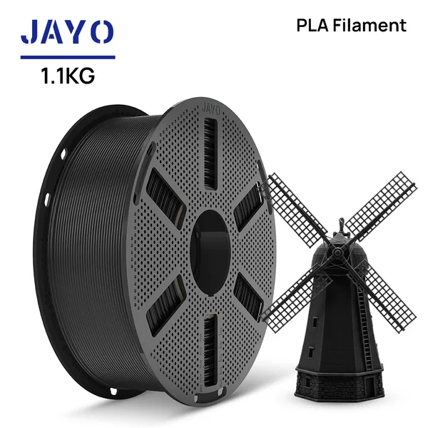 JAYO [Reusable Spool]JAYO 1.1KG PLA 3D Printer Filament High Strengt +/-