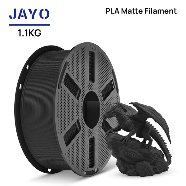 JAYO [Reusable Spool]JAYO 1.1KG PLA Matte 3D Printer Filament