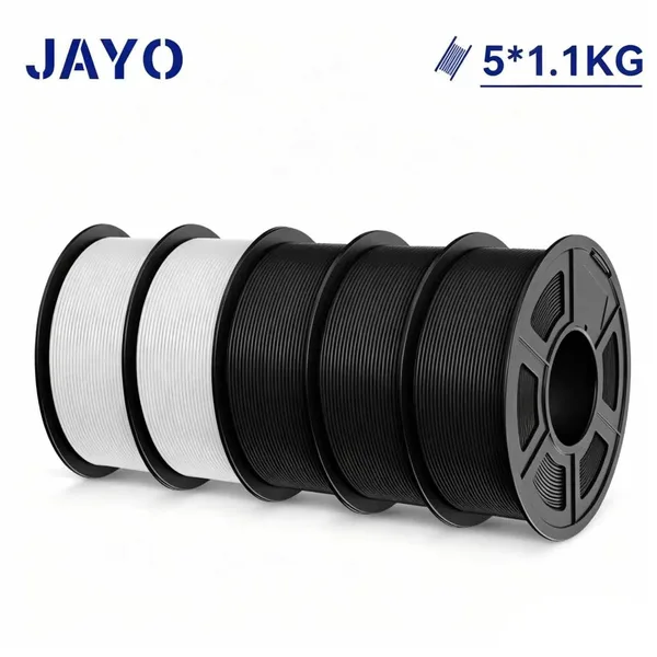 JAYO JAYO PLA  1.1KG*5 Rolls 3D Printing Filament Bundle