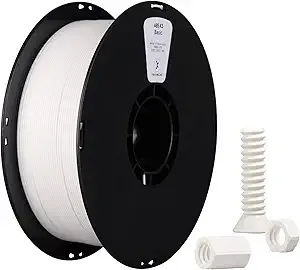 Kexcelled kexcelled ABS Filament White, 3D Printer Filament ABS 1kg Spool (2.2lbs), Excellent Comprehensive Performance +/-,Fit Most FDM Printer