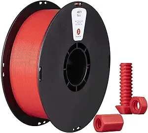 Kexcelled kexcelled ABS Filament Red, 3D Printer Filament ABS 1kg Spool (2.2lbs), Excellent Comprehensive Performance +/-,for Valentines Day & Creative Projects