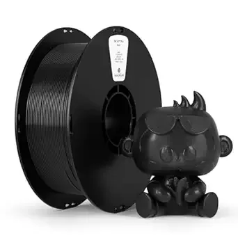 Kexcelled kexcelled PLA Filament,Black PLA 3D Printer Filament 1kg Spool (2.2lbs),3D Printing Filament Dimensional Accuracy +/-,Compatible with Most FDM Printers