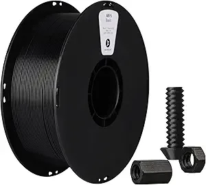 Kexcelled kexcelled ABS Filament Black, 3D Printer Filament ABS 1kg Spool (2.2lbs), Excellent Comprehensive Performance +/-,Fit Most FDM Printer