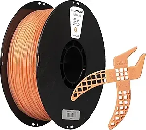 Kexcelled kexcelled TPU 64D Filament Orange, High Speed Elastic and Flexible 3D Printing Filament Rigid Hard TPU for AMS,Durable and wear-Resistant,1 kg Spool (2.2lbs)
