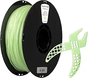 Kexcelled Kexcelled TPU Filament Light Green,High Speed TPU 64D Flexible Soft 3D Printer Filament,1 kg Spool (2.2lbs), Excellent Elasticity,Fit Most 3D FDM Printers