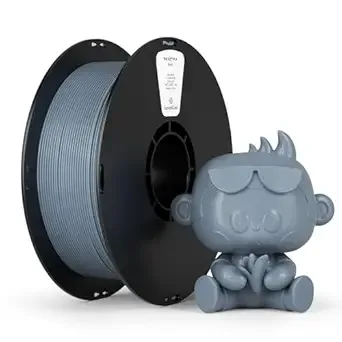 Kexcelled kexcelled PLA Filament, Gray Blue Dusty Blue PLA 3D Printer Filament 1kg Spool (2.2lbs),3D Printing Filament Dimensional Accuracy +/-,Compatible with Most FDM Printers