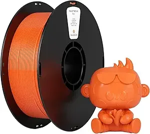 Kexcelled kexcelled PETG Filament, Neon Orange PETG 3D Printer Filament 1kg Spool (2.2lbs), Upgrade Stronger Toughness Printing Consumables, for Halloween & Creative Projects