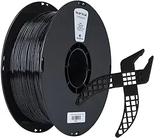 Kexcelled kexcelled TPU 64D Filament Black, High Speed Elastic and Flexible 3D Printing Filament Rigid Hard TPU for AMS,Durable and wear-Resistant,1 kg Spool (2.2lbs)