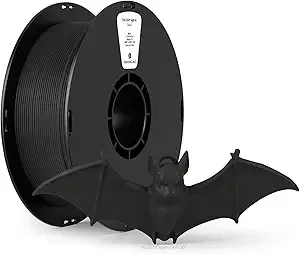 Kexcelled kexcelled Matte ABS Filament Black, Matte 3D Printer Filament ABS 1kg,High Heat Resistance, Dimensional Accuracy +/-, Fit Most FDM Printer