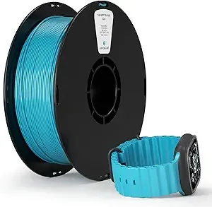 Kexcelled kexcelled High Speed TPU Filament,Peacock Blue TPU 95A HF Flexible Soft 3D Printer Filament,1 kg Spool (2.2lbs), Excellent Elasticity,Fit Most 3D FDM Printers