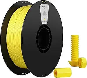 Kexcelled kexcelled ABS Filament Yellow, 3D Printer Filament ABS 1kg Spool (2.2lbs), Excellent Comprehensive Performance +/-, Fit Most FDM Printer