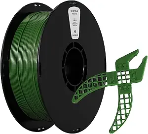Kexcelled Kexcelled TPU Filament Dark Green, High Speed TPU 64D Flexible Soft 3D Printer Filament,1 kg Spool (2.2lbs), Excellent Elasticity, Army Green