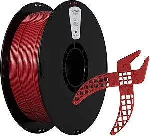 Kexcelled Kexcelled TPU Filament Dark Red, High Speed TPU 64D Flexible Soft 3D Printer Filament,1 kg Spool (2.2lbs), Excellent Elasticity,Fit Most 3D FDM Printers