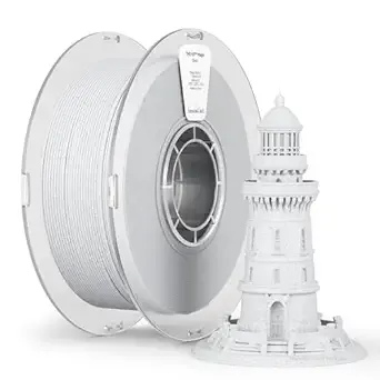 Kexcelled kexcelled Marble PLA Filament,Stone PLA 3D Printer Filament,Rock&Granite Texture 1kg(2.2lbs),3D Printing Filament Dimensional Accuracy +/-,Fits for Most FDM 3D Printers,Black and White