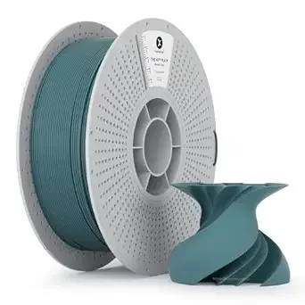 Kexcelled kexcelled Matte PLA Filament，Matte Blueish Gray PLA 3D Printer Filament 1kg Reusable Spool (2.2lbs) with +/- Accuracy, Tangle-Free Winding for Most FDM Printers,Slate Blue