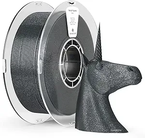 Kexcelled Kexcelled Glitter PLA Filament Gray,Galaxy PLA 3D Printer Filament 1kg(2.2lbs),Sparkle Twinkling Surface Dimensional Accuracy +/-,Fit Most FDM Printer