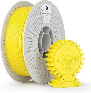 Kexcelled Kexcelled High Speed ABS Filament/s Rapid Lemon Yellow ABS 3D Printer Filament for Fast Printing,Heat Resistant Highly Resistant Durable 1KG Spool (2.2 LBS)