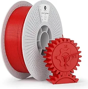 Kexcelled Kexcelled High Speed ABS Filament/s Rapid Red ABS 3D Printer Filament for Fast Printing,Heat Resistant Highly Resistant Durable 1KG Spool (2.2 LBS) for Valentines Day & Creative Projects