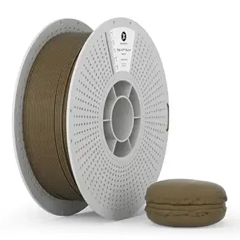 Kexcelled kexcelled Matte PLA Filament，Matte Coffee Brown Dark Brown PLA 3D Printer Filament 1kg Spool (2.2lbs) with +/- Accuracy,Upgraded Tangle-Free Winding