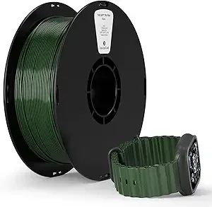 Kexcelled kexcelled High Speed TPU Filament,Olive Green TPU 95A HF Flexible Soft 3D Printer Filament,1 kg Spool (2.2lbs), Excellent Elasticity,Fit Most 3D FDM Printers