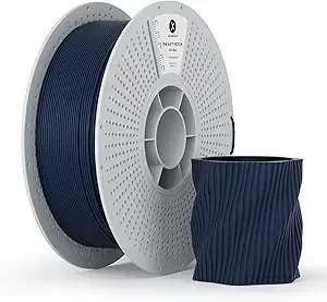 Kexcelled kexcelled Matte PETG Filament,Navy Blue PETG 3D Printer Filament Matte Surface,Dimensional Accuracy +/-, 1kg Reusable Spool(2.2lbs) Fits for Most FDM 3D Printers