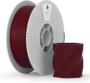 Kexcelled kexcelled Matte PETG Filament,Ruby Red PETG 3D Printer Filament Matte Surface,Dimensional Accuracy +/-, 1kg Reusable Spool(2.2lbs) for Valentines Day & Creative Projects
