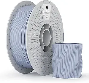 Kexcelled kexcelled Matte PETG Filament, Ethereal Blue PETG 3D Printer Filament Matte Surface,Dimensional Accuracy +/-, 1kg Reusable Spool(2.2lbs) Fits for Most FDM 3D Printers