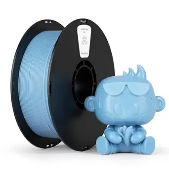Kexcelled KEXCELLED PLA Filament,Light Blue Baby Blue PLA 3D Printer Filament 1kg Spool (2.2lbs),3D Printing Filament Dimensional Accuracy +/-