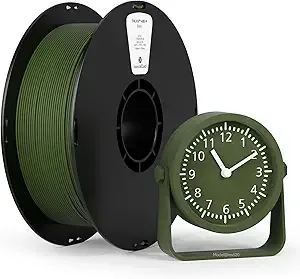 Kexcelled Kexcelled Matte ABS Filament Olive Green, Matte 3D Printer Filament ABS 1kg,High Heat Resistance, Dimensional Accuracy +/-, Fit Most FDM Printer