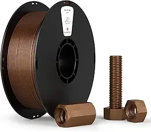Kexcelled kexcelled ABS Filament Metallic Copper, 3D Printer Filament ABS 1kg Spool (2.2lbs), Excellent Comprehensive Performance +/-,Fit Most FDM Printer