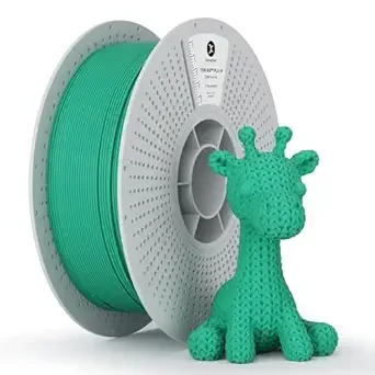 Kexcelled kexcelled Matte PLA Filament，Matte Aqua Green PLA 3D Printer Filament 1kg Spool (2.2lbs) with +/- Accuracy,Upgraded Tangle-Free Winding for Most FDM Printers