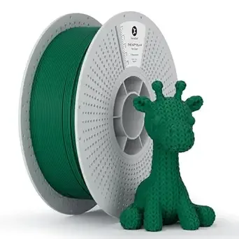 Kexcelled kexcelled Matte PLA Filament，Matte Pine Green PLA 3D Printer Filament 1kg Spool (2.2lbs) with +/- Accuracy,Upgraded Tangle-Free Winding for Most FDM Printers