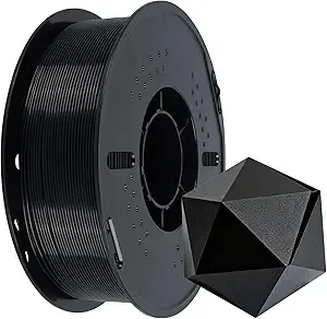 Kingroon Kingroon PA6 Nylon 3D Printer Filament, 1kg Black Filament, High Strength Filament for Engineering Parts, Dimensional Accuracy +/-