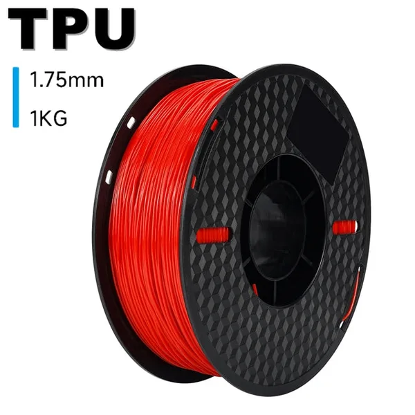 Kingroon 【2KG Pack】Red TPU 3D Printer Filament (FRESH)
