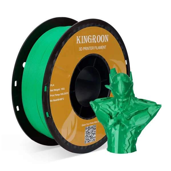Kingroon 【2KG Pack】Green PLA Filament 1KG (FRESH)