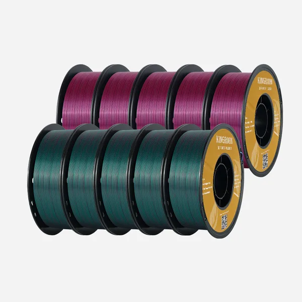 Kingroon KINGROON 10KG Silk Multicolor Filament (Clearance Sale)
