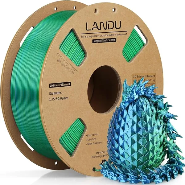 Landu PLA Silk Green Blue