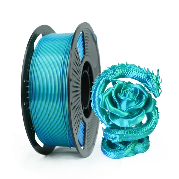 Levemaker LEVEMAKER Dual-color Silk PLA 3D Printing Filament 1KG--Silk + Color Blend
